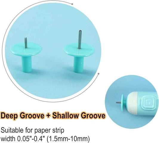 2in1 Quilling Slotted Tool Paper Rolling Electric Pen - TTpen