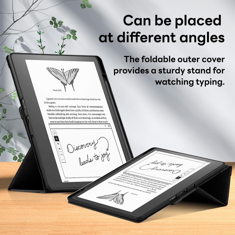 Trifold Stand Case for Kindle Scribe 10.2 Inch - with Pen Holder