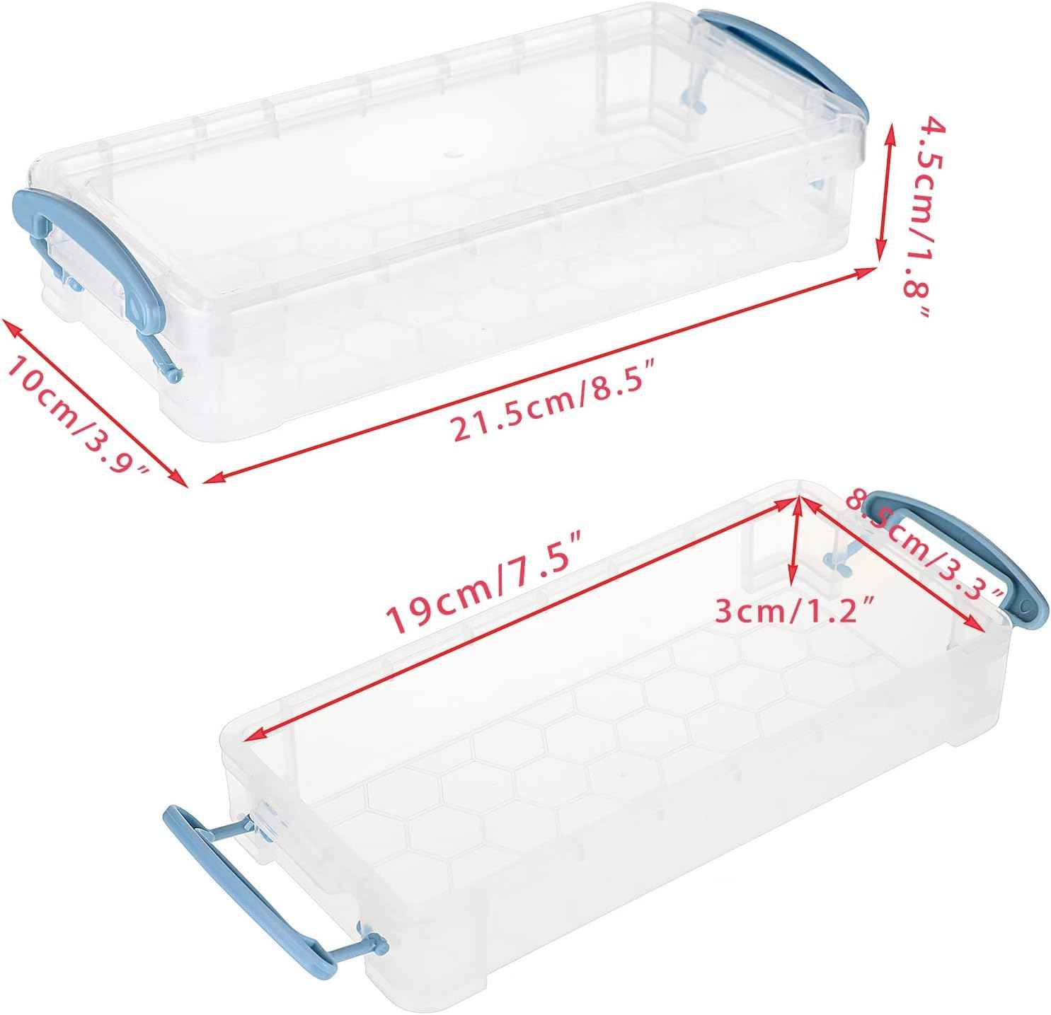 6 Large Capacity Pencil Box,Office Supplies Storage Organizer Box - TTpen