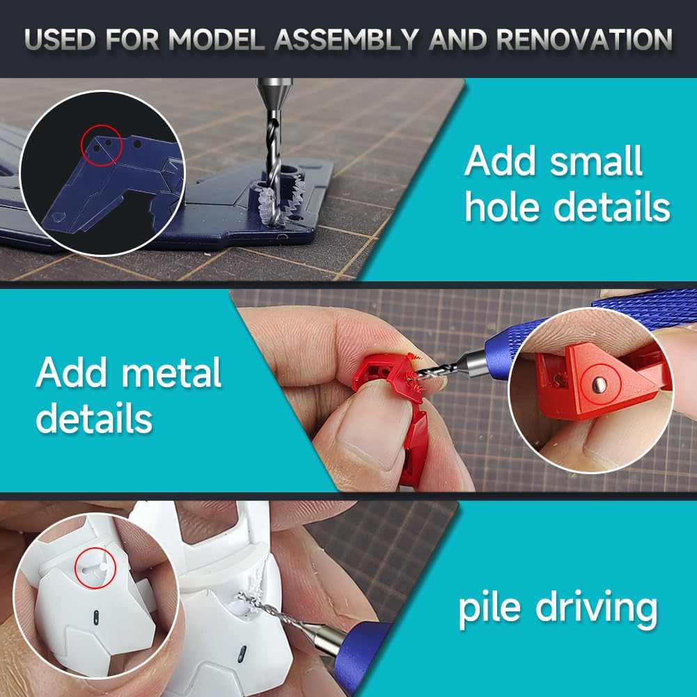 Stedi Manual Pin Vise Hand Drill for Gundam Miniature Military Model - TTpen