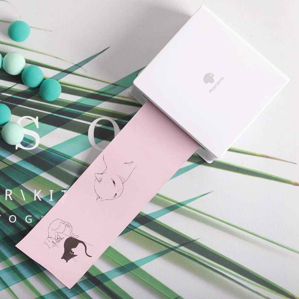 Colorful Thermal Paper 53mm x 6.5m for Phomemo M02/M03 Pocket Printer - TTpen