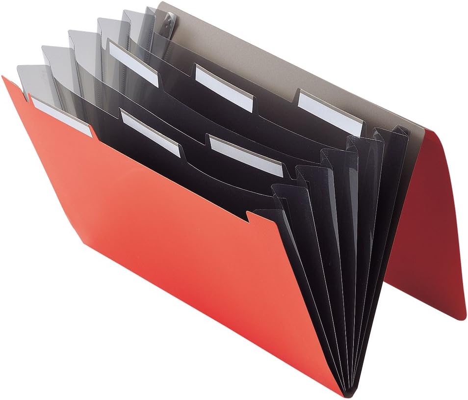 Lihit Lab Carrying Document Smart Fit A4 File Folder 6 Pocket