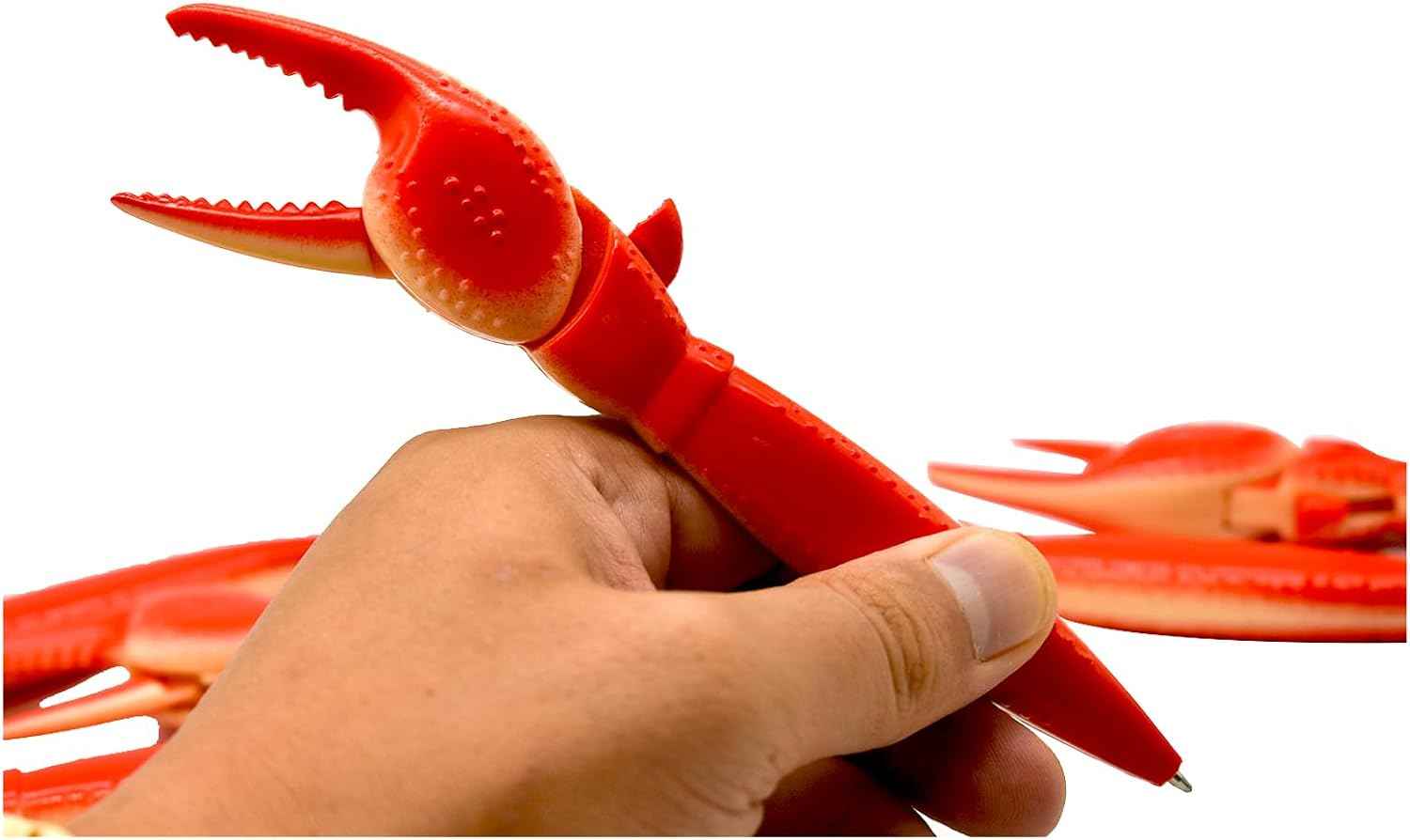 6PCS Novelty Lobster Crab Claw Ballpoint Pens For Kids - TTpen