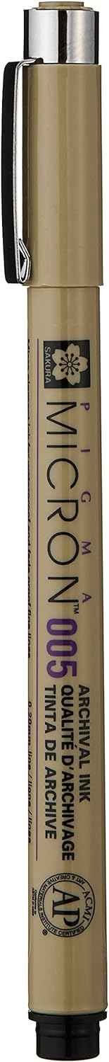 Sakura Pigma Micron Pen - Size 005 - 0.2 mm - 9 Color Bundle - TTpen