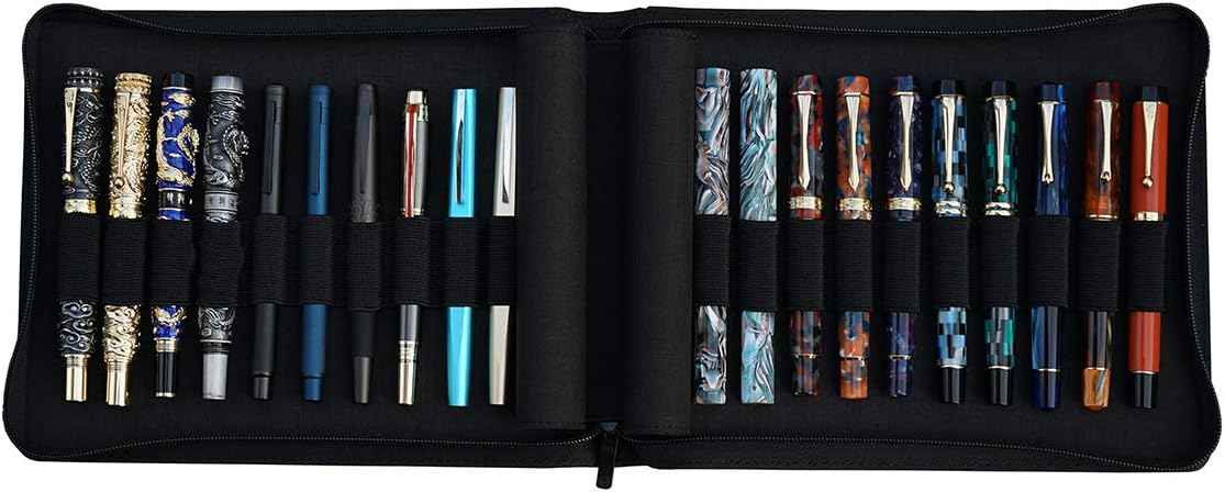 KACO 20 Slots Fountain Pen Case Holder Pouch - TTpen