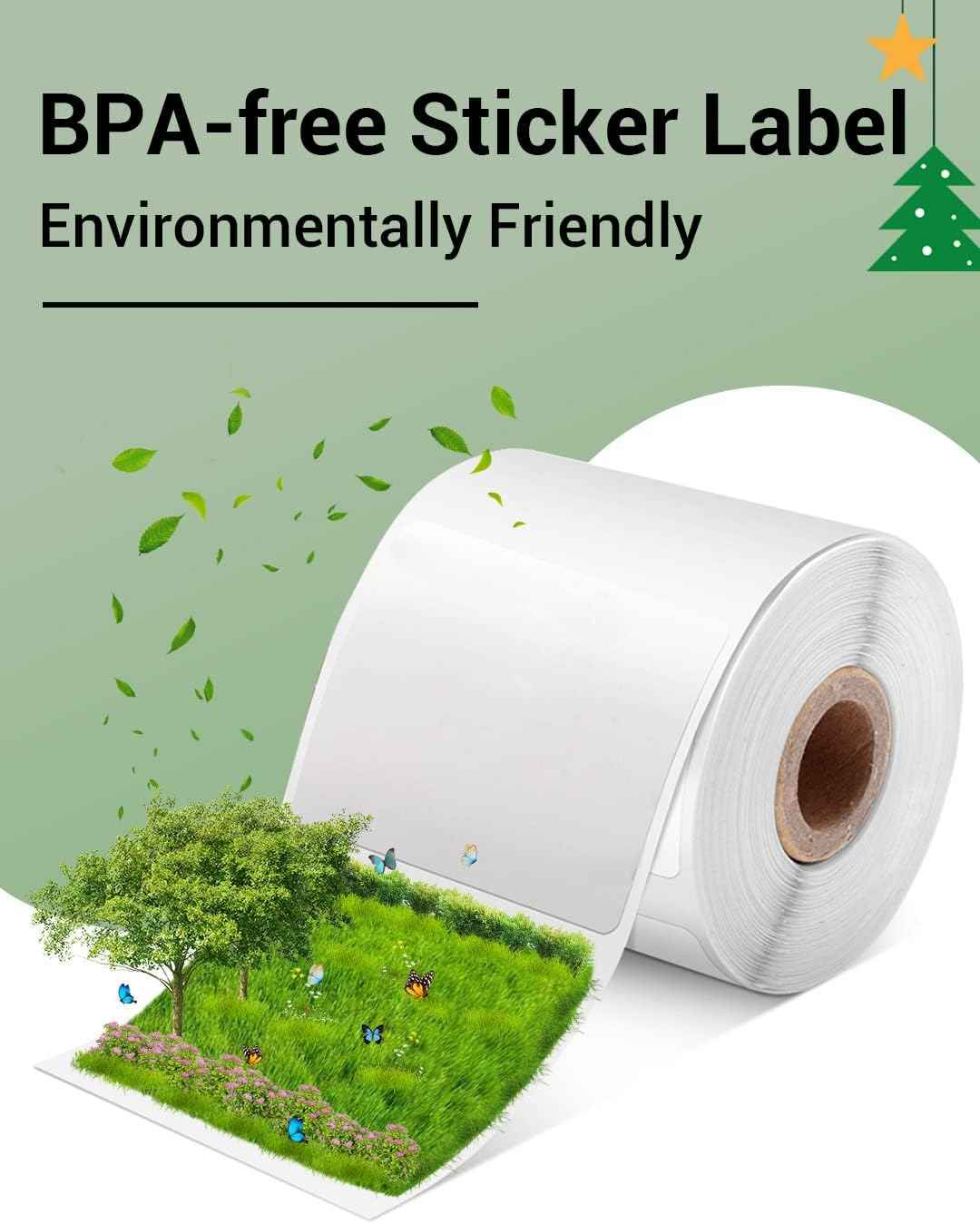 Phomemo M110/M120/M200/M220 Thermal Paper 30x20mm Labels White - TTpen