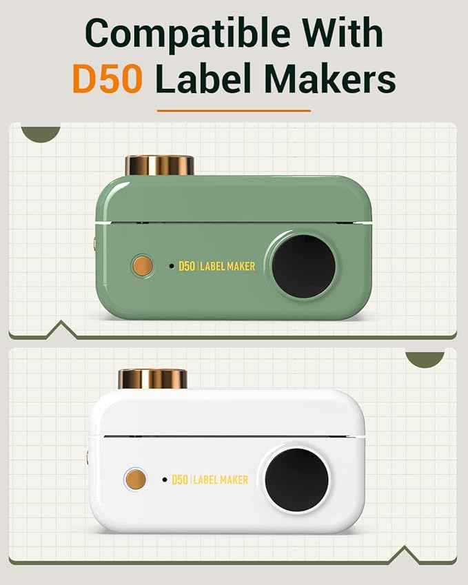 Phomemo D50 White Adhesive Thermal Label,20mm X 50mm - TTpen