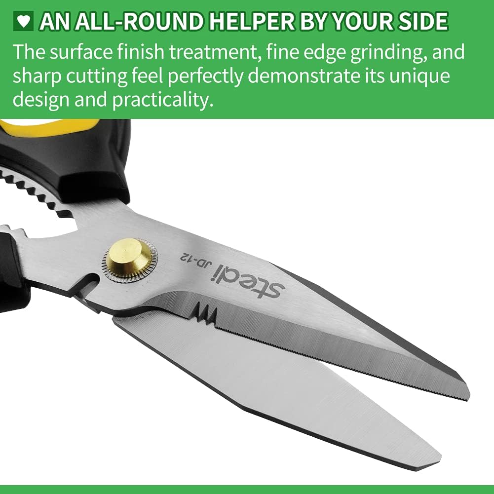 Stedi 8-inch Scissor Heavy Duty Stainless Steel Blade - TTpen