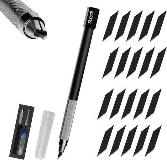 Stedi Craft Hobby Model Knife Kit with 20PCS Blades 4MM - TTpen