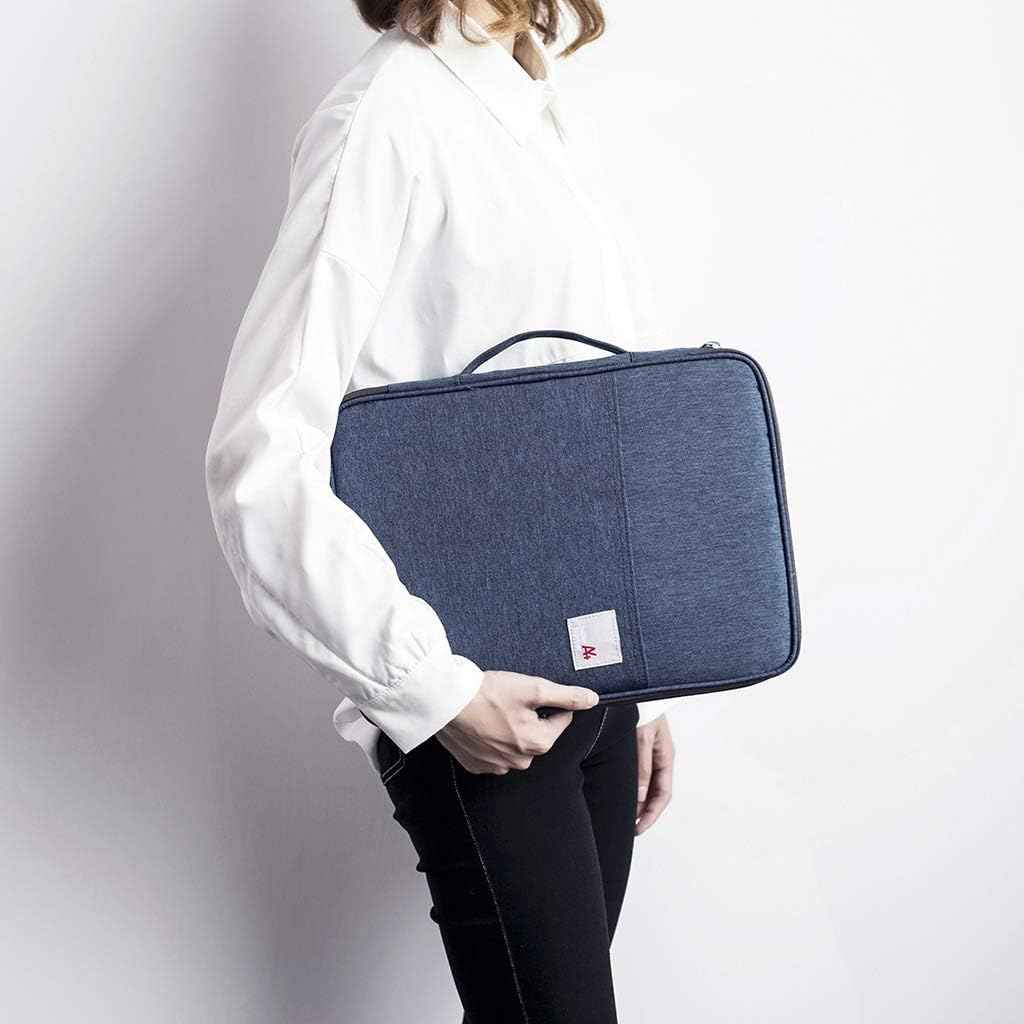 A4 Document File Bags Portfolio Organizer- Zipper Case - TTpen