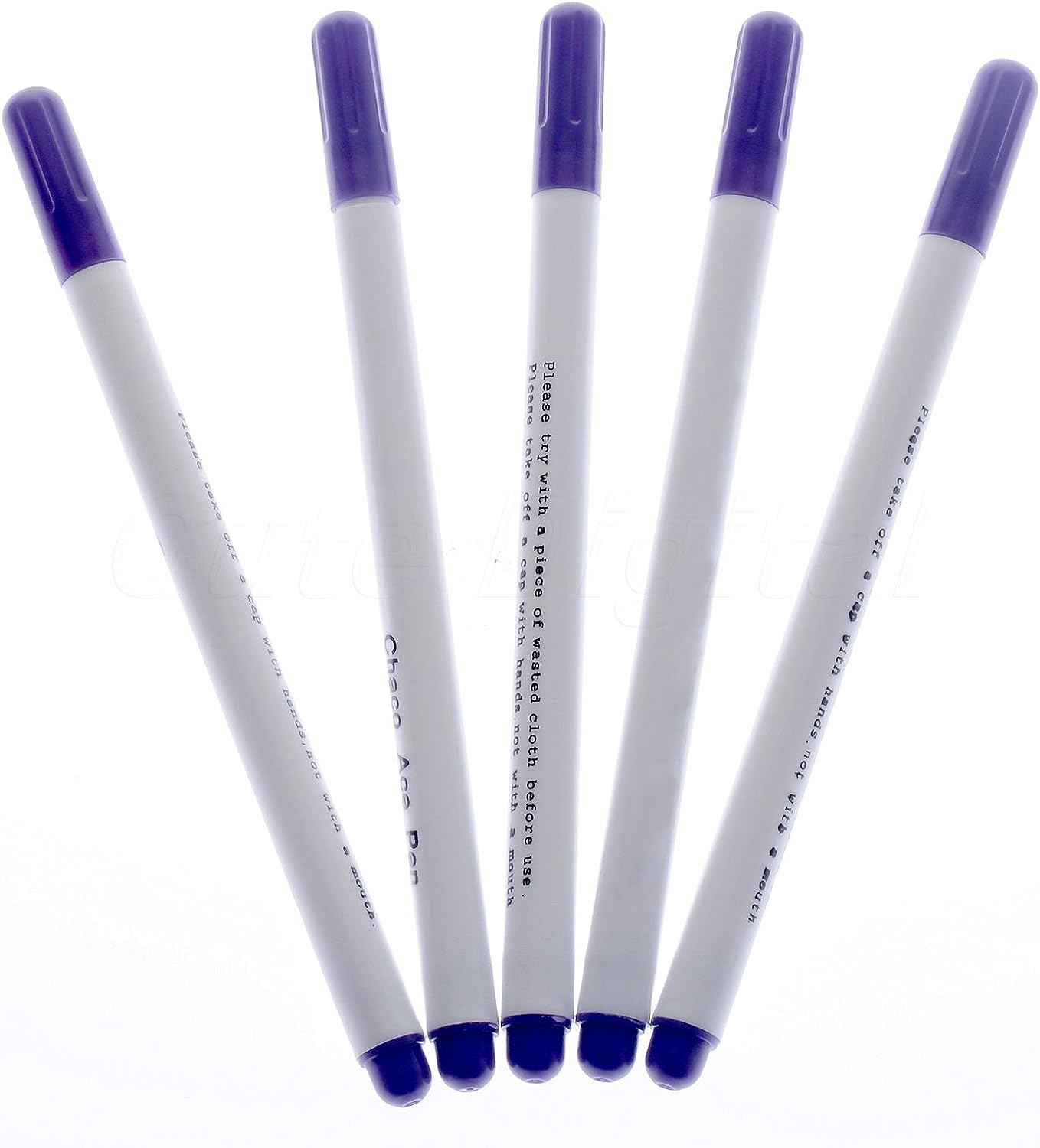 12pcs Disappearing Ink Marking Pen,Air Water Erasable Pen Fabric Marker - TTpen