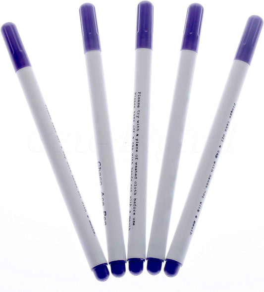 12pcs Disappearing Ink Marking Pen,Air Water Erasable Pen Fabric Marker - TTpen