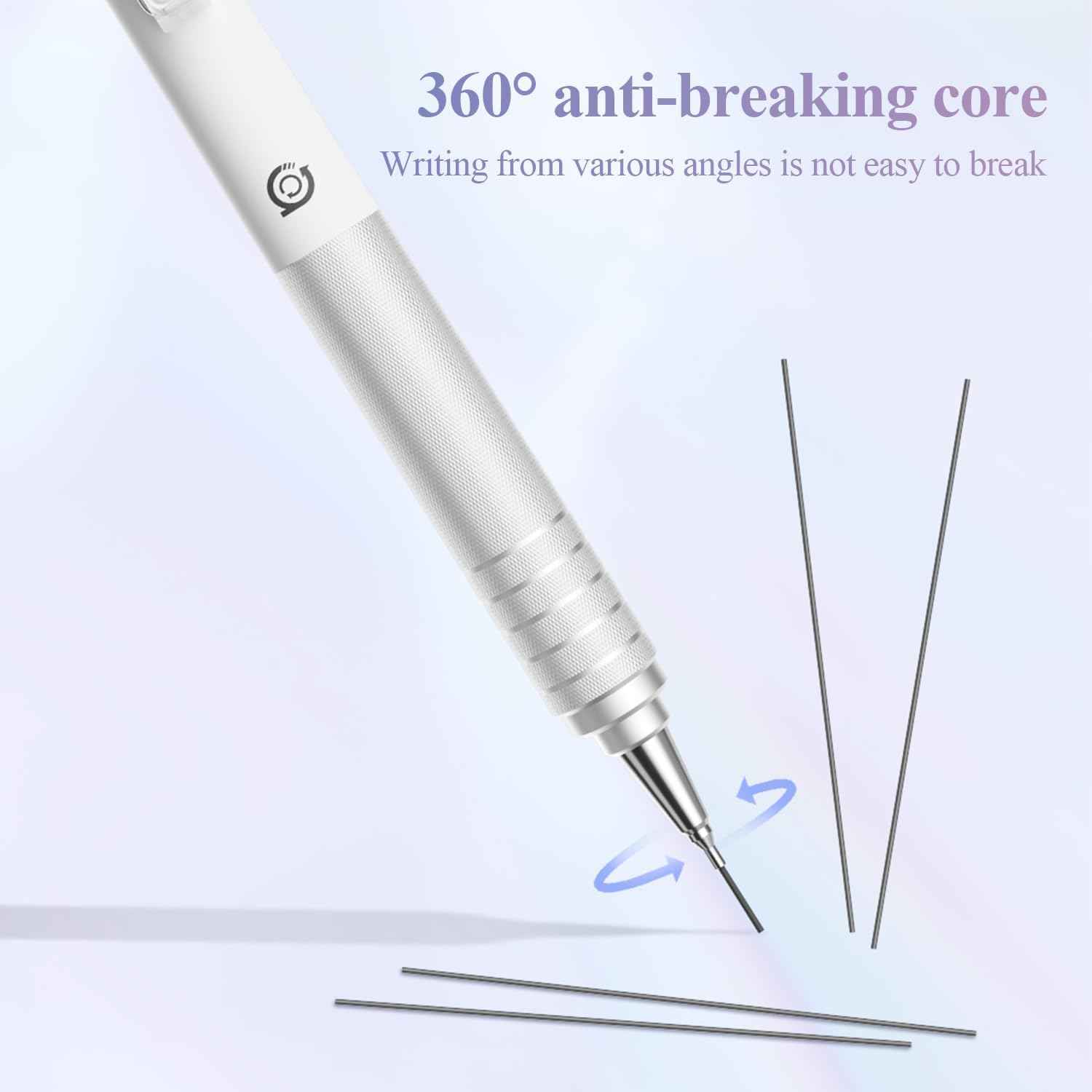 M&G 3PCS 0.5mm Mechanical Pencils with HB Lead Refills Set - TTpen