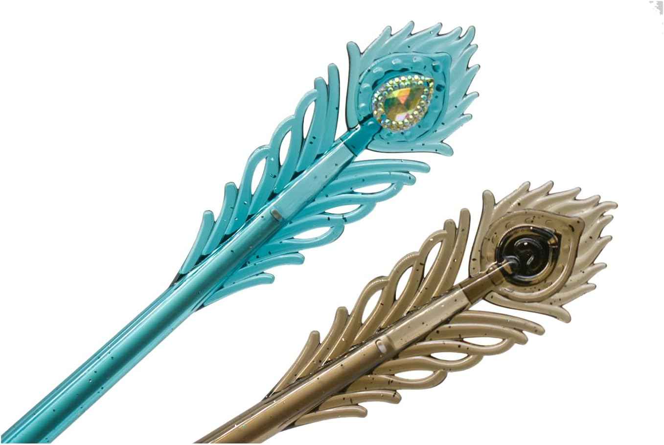 12 Colors Peacock Feather Gel Pens - TTpen