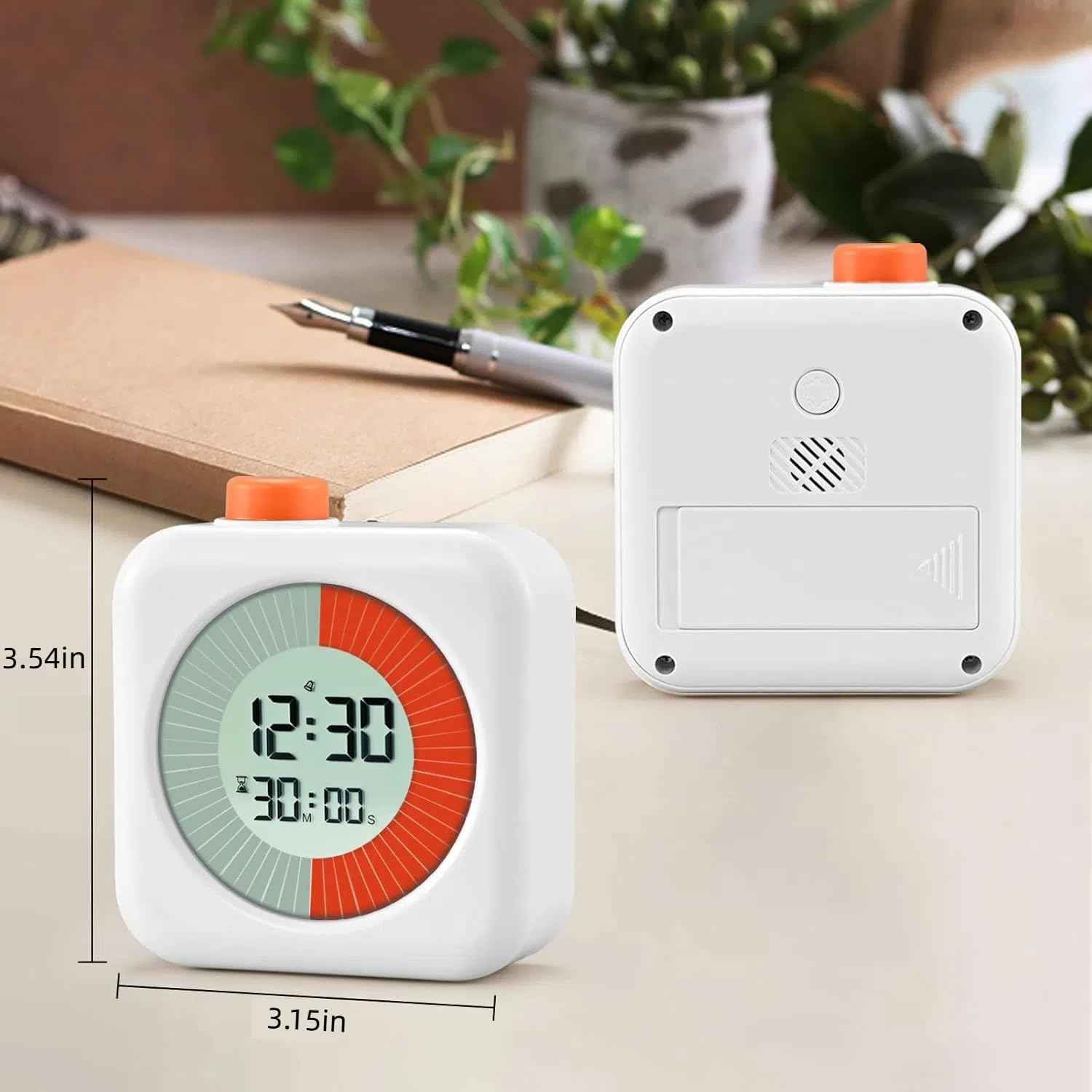 Digital Visual Timer 60-Minute Countdown (3-in-1) for Kids & Adults