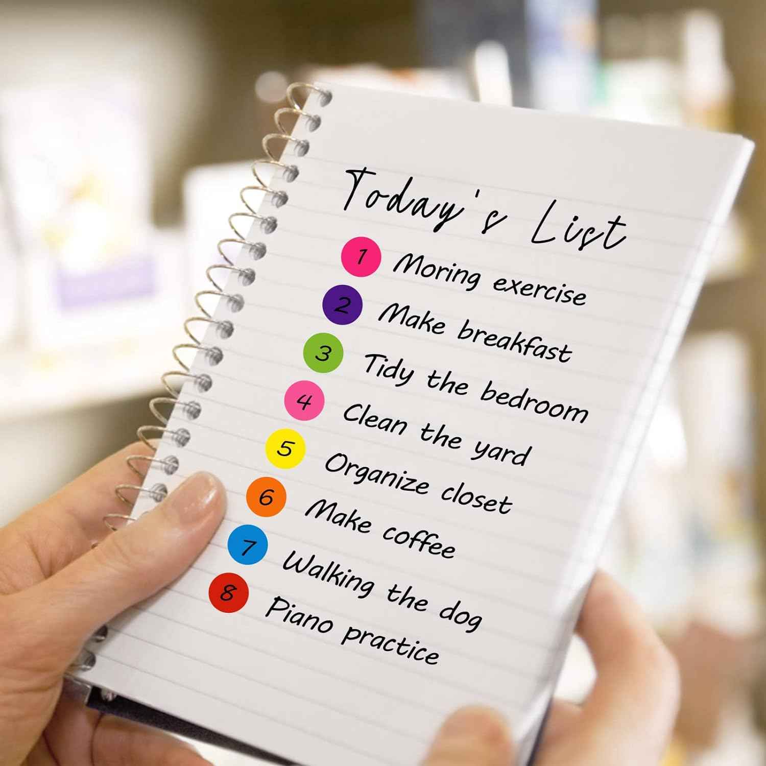 1440PCS 12 Colored Dot Stickers Labels 19mm - TTpen