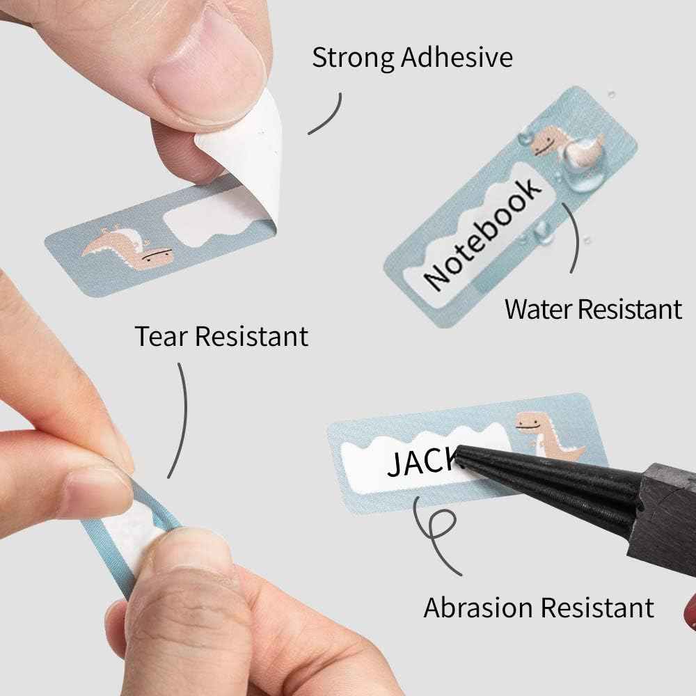 Phomemo D30 Adhesive White Label Paper (14mm X 30mm) White,3 Roll - TTpen