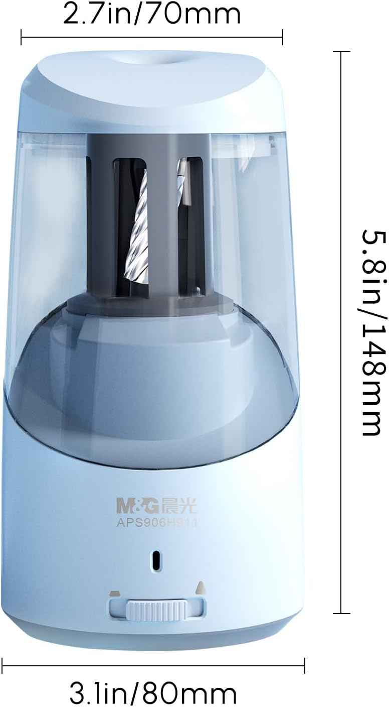 M&G Electric Pencil Sharpener USB Operated for 6-8mm Pencils - TTpen