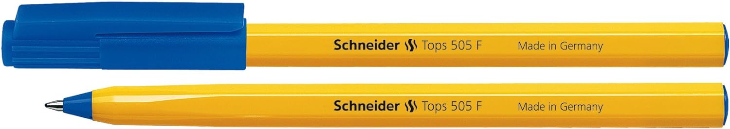 Schneider Tops 505 F Ballpoint Pen,10 Pack