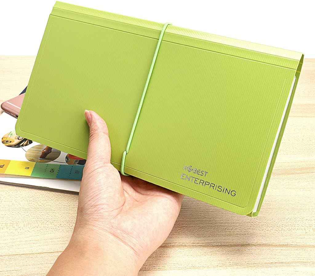 KOBEST 13 Pockets Expanding File Folder for Receipts Coupons Cards - TTpen