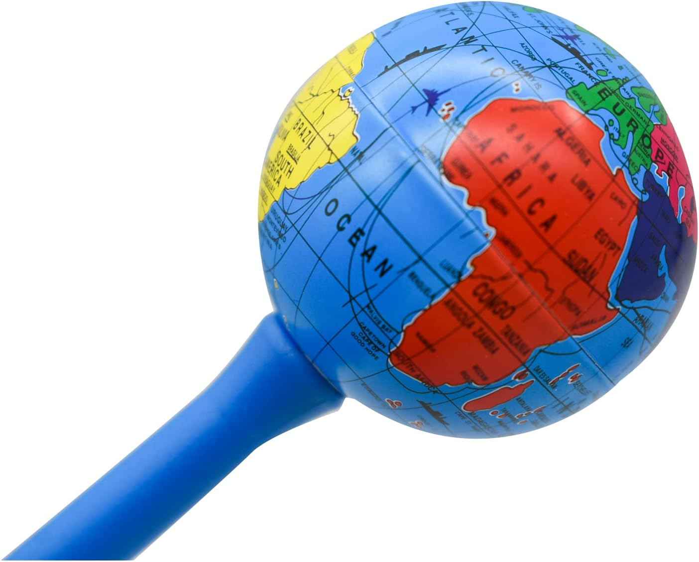 4PCS World Globe Earth Tellurion Ballpoint Pens 1.0MM Black Ink - TTpen