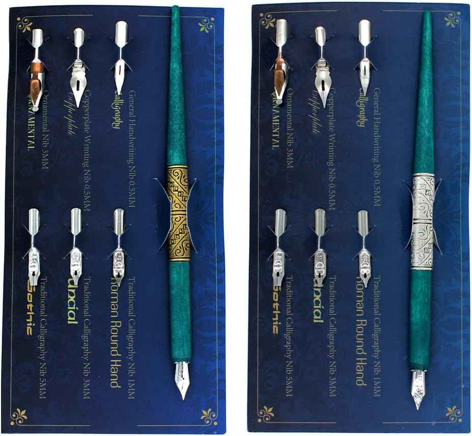 Manga Calligraphy Drawing Pen Dip Pen with 12 Nibs - TTpen