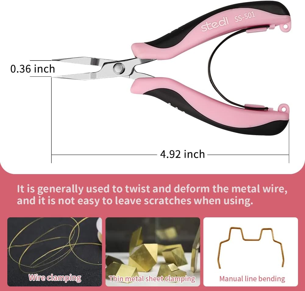 Stedi 4.9-Inch Needle Nose Pliers for Jewelry Making - TTpen