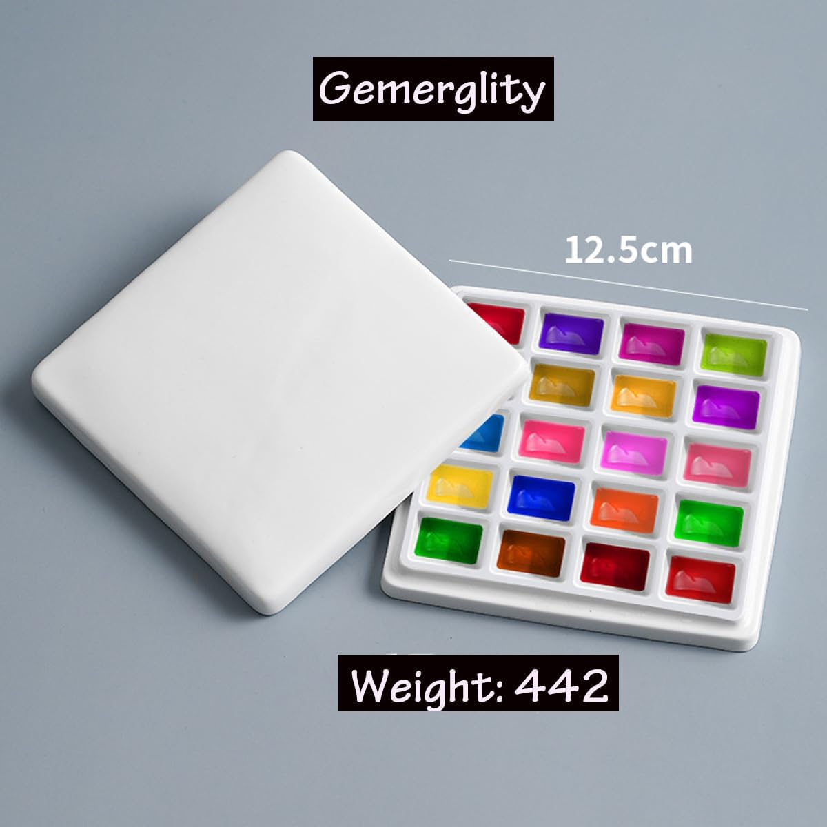 Ceramic Artist Paint Palette Tray - 10/12/20 Well