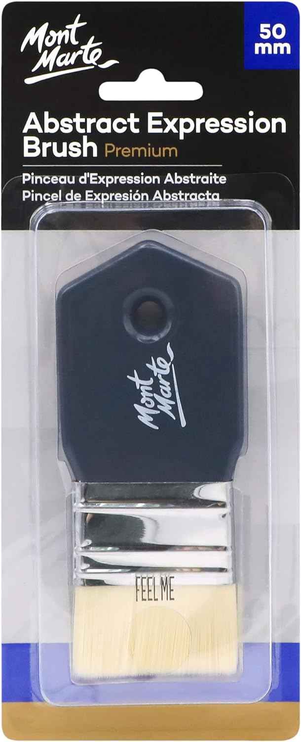 Mont Marte Abstract Expression Brush Premium 2 inch (50 mm),Short - TTpen