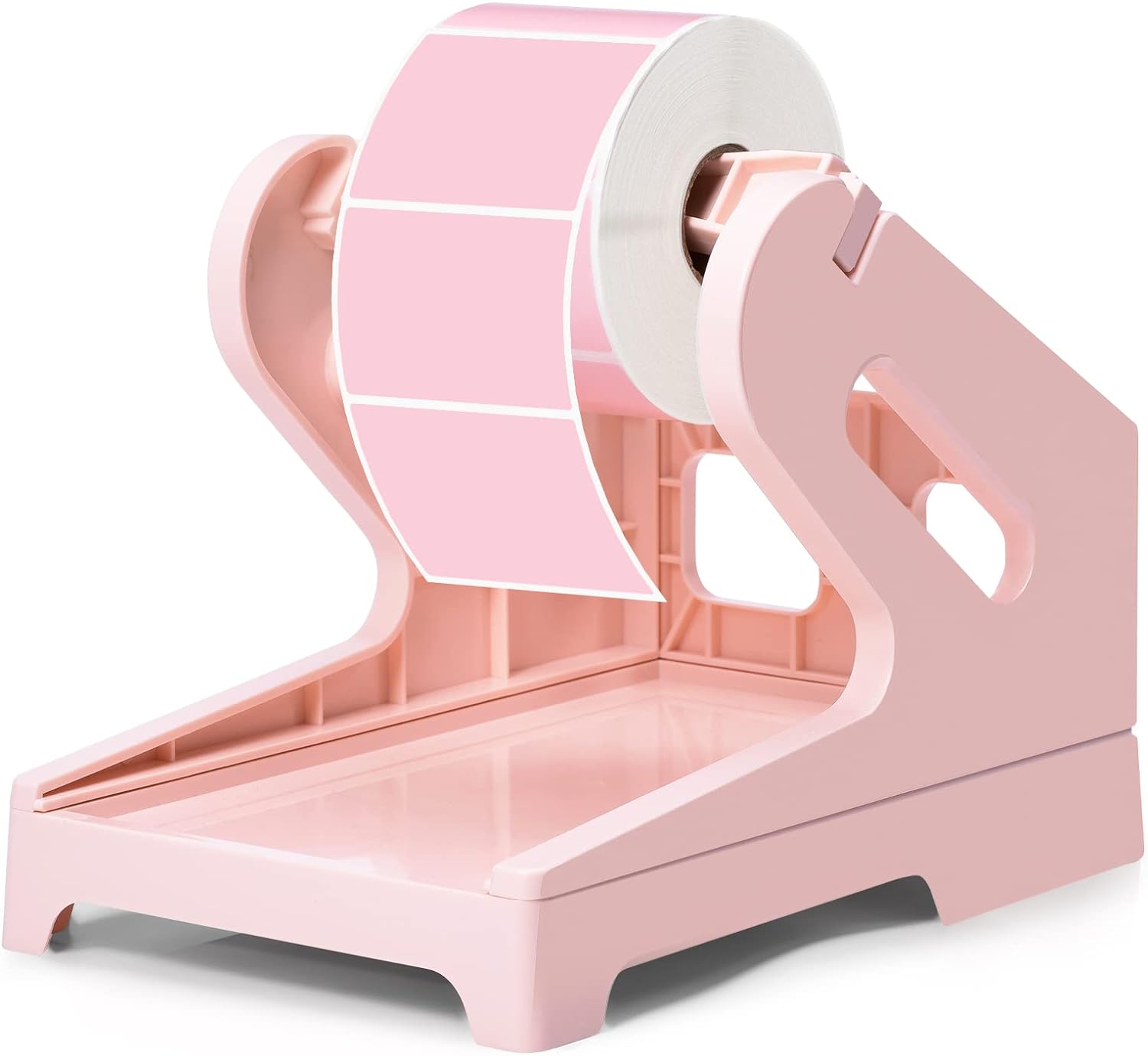 Phomeo Thermal Label Holder for Rolls and Fan-Fold Labels Pink