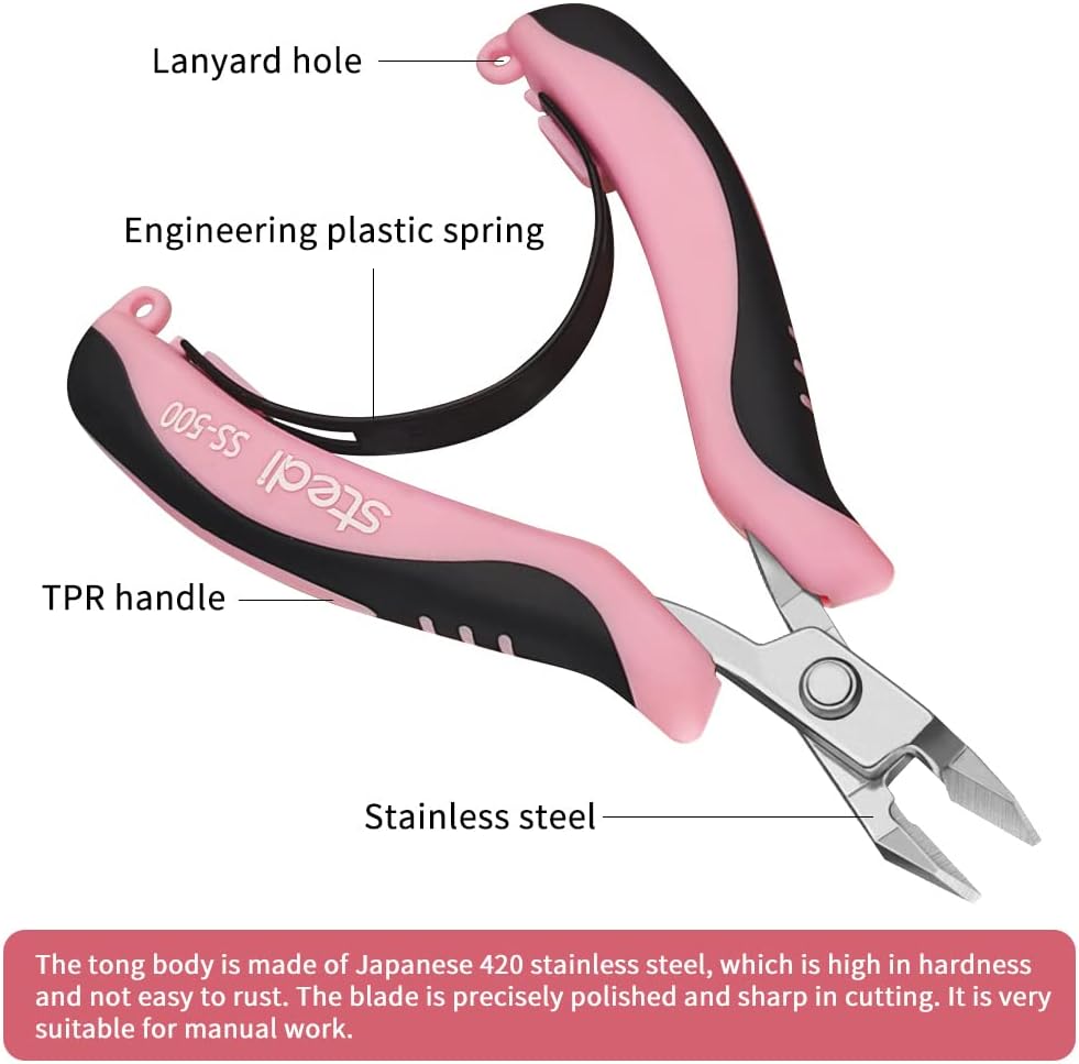 Stedi 4.4-Inch Mini Flush Cutter Plier for Jewelry Making - TTpen
