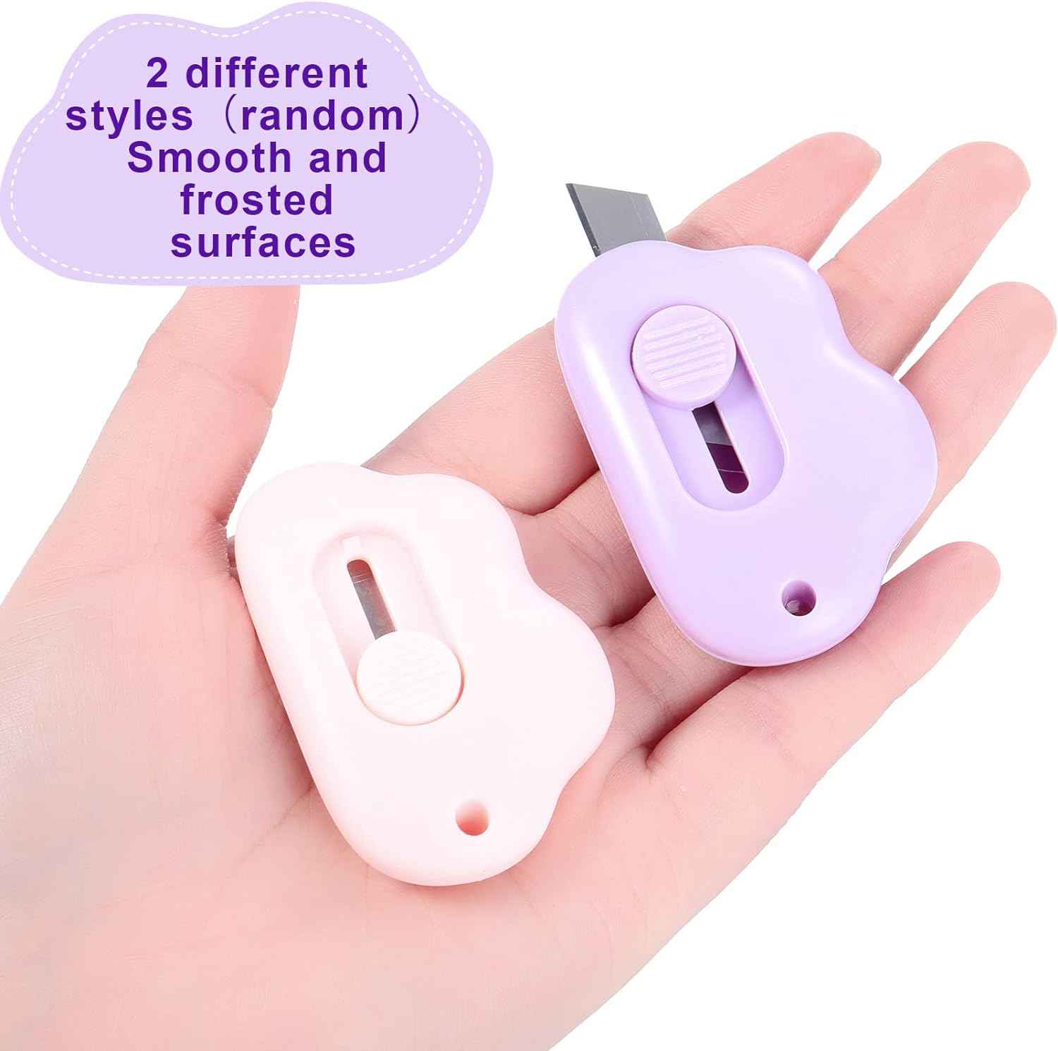 6 Pieces Mini Utility Knives Cloud Shaped Box Cutters - TTpen
