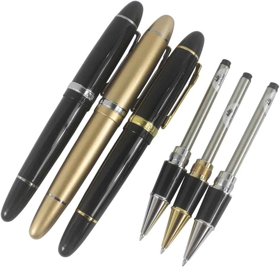 3PCS Jinhao 159 Big Barrel Rollerball Pens in 3 Colors Pen Set - TTpen