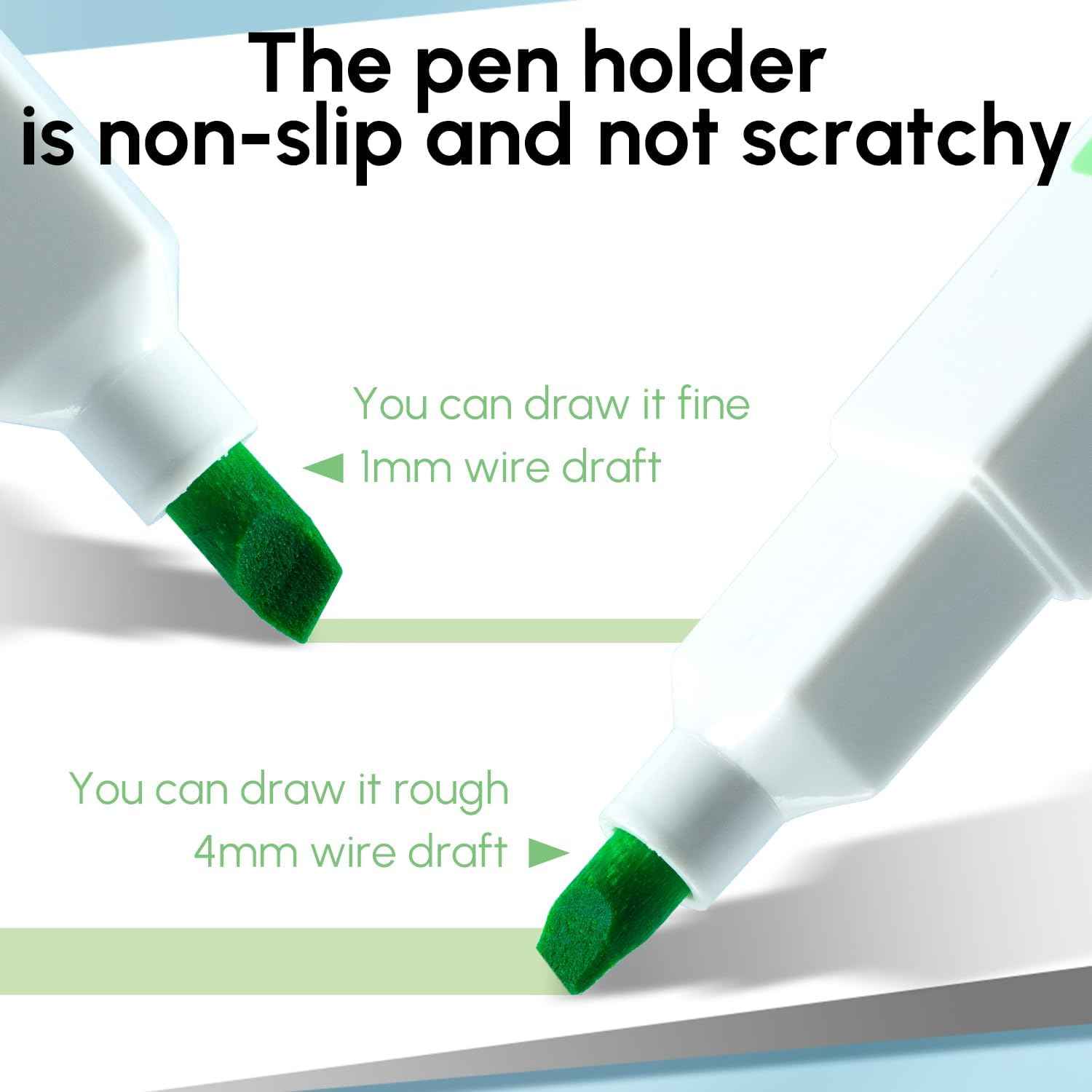 M&G 6Pcs Multicolor No Bleed Dry Quick Chisel Tip Highlighters - TTpen