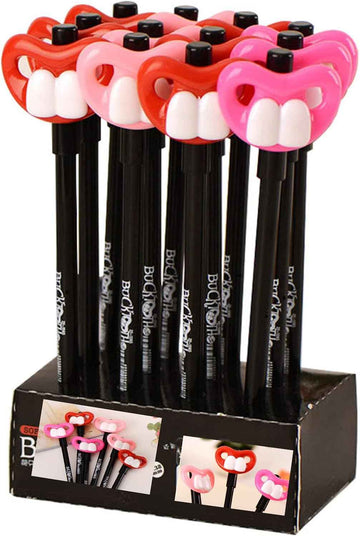 12PCS Funny Dental Tooth Gel Pens Black Ink - TTpen
