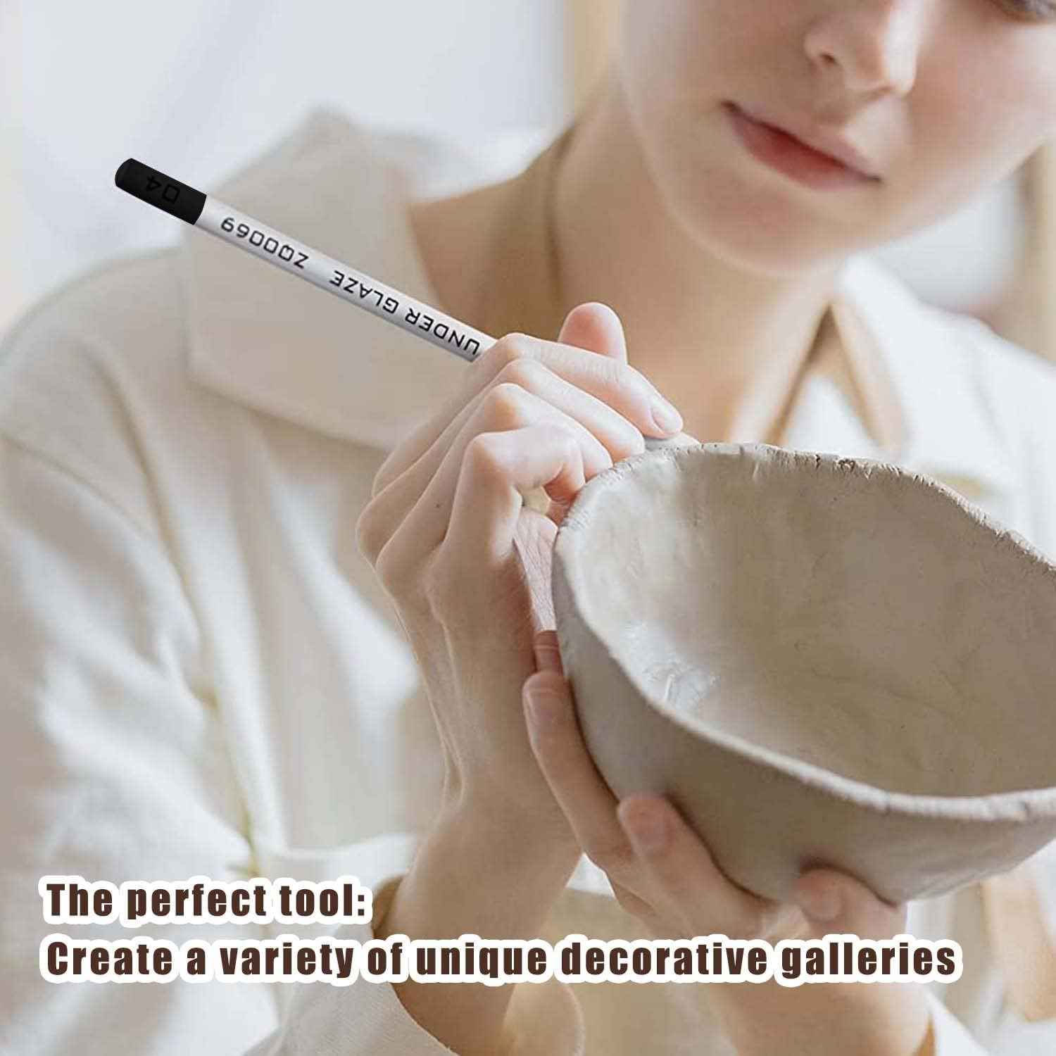 2pcs Black Underglaze Pencils for Pottery - TTpen