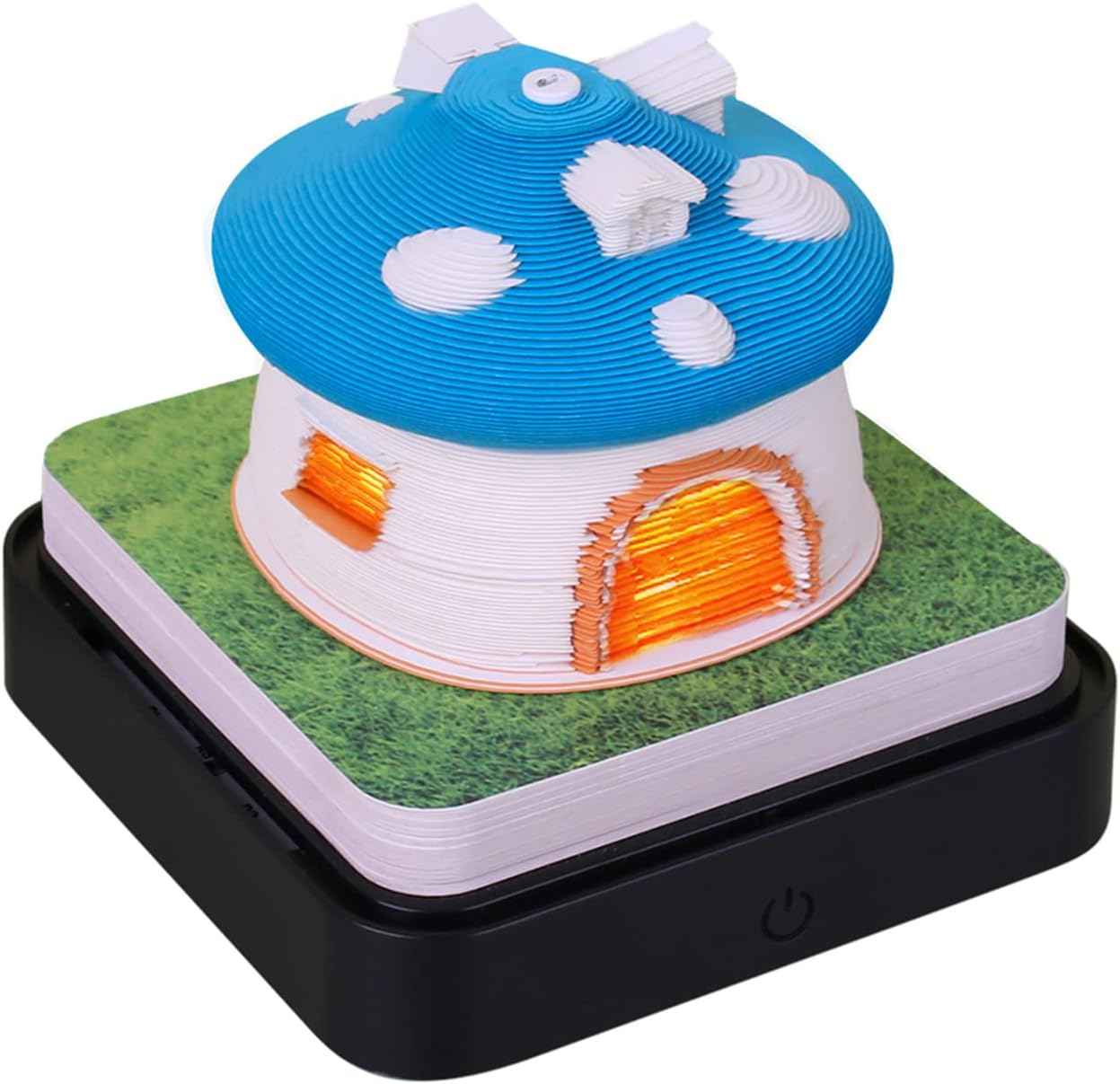 2024 Time Piece Mushroom Calendar Memo Pad with LED Lights - TTpen