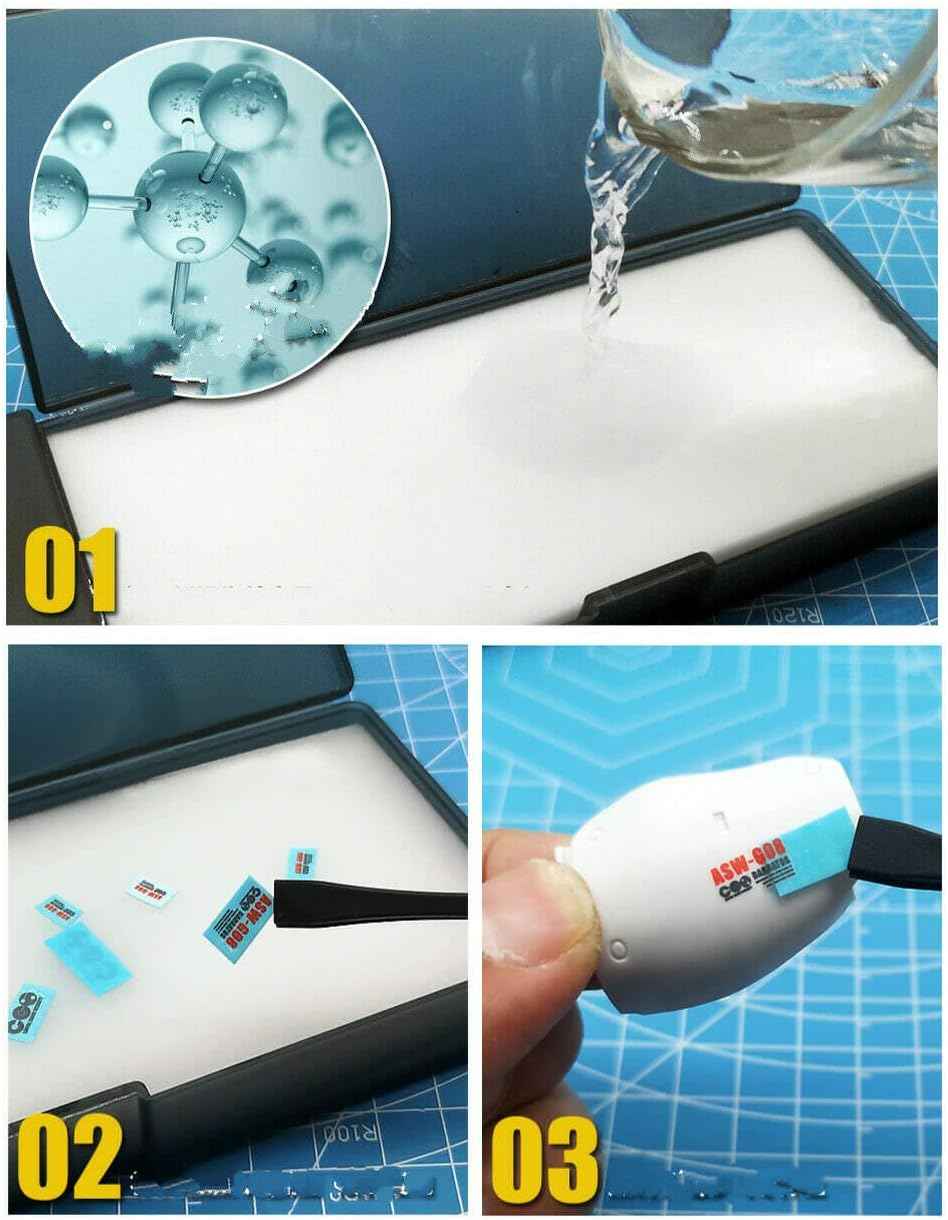 Water Decals Sticker Operated Box with Decal Tweezers - TTpen