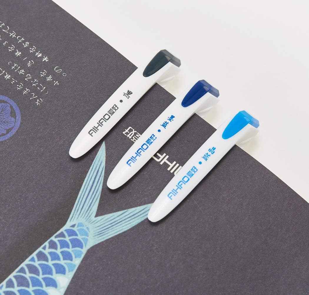 AIHAO Orchid Porcelain Pattern Gel Ink Pens 0.5mm Fine Point 12 pack - TTpen