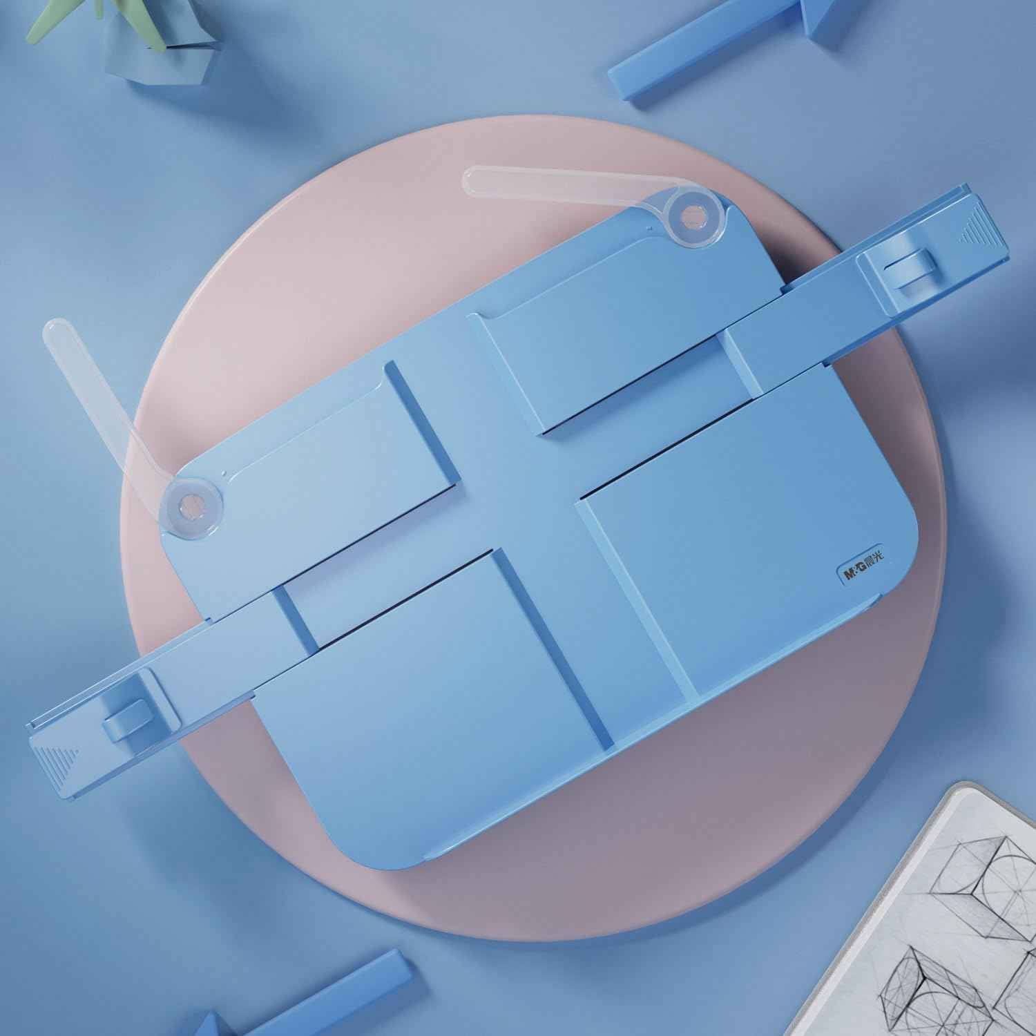 Hands-Free Desktop Book Stand for Kids with Paper Clip - TTpen