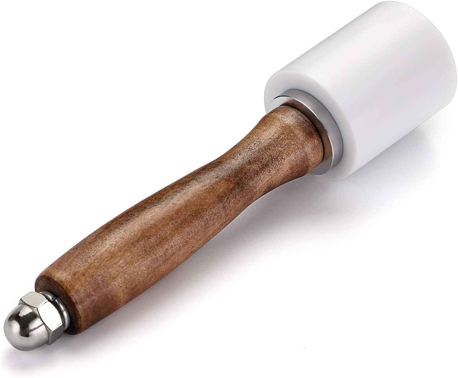 Wooden Handle Nylon Hammer Leathercraft Carving Cowhide Tool Kit - TTpen