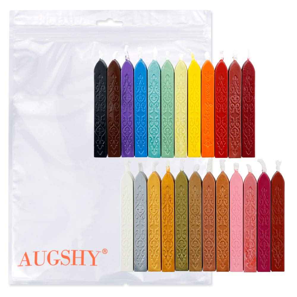 24PCS Antique Sealing Wax Sticks with Wick - TTpen
