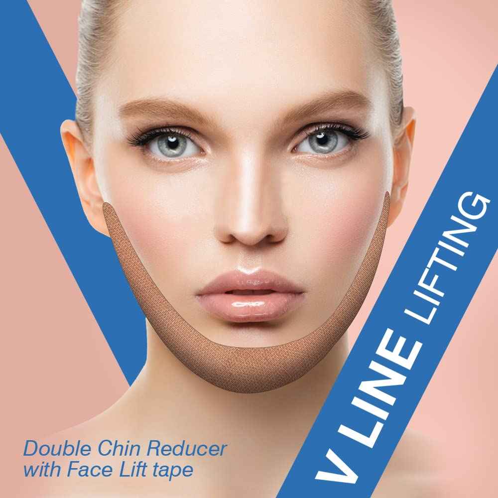 Anti-Wrinkle Tape Facial Myofascial Lift Tape 2.5CM x 5M,2 Rolls - TTpen