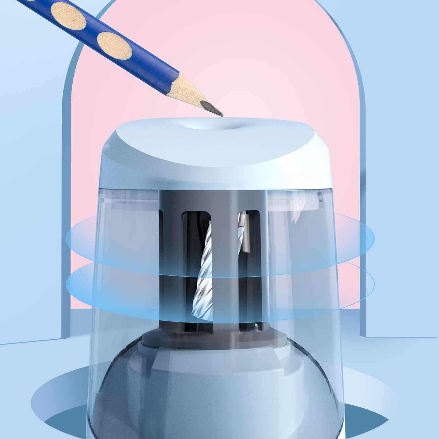 M&G Electric Pencil Sharpener USB Operated for 6-8mm Pencils - TTpen