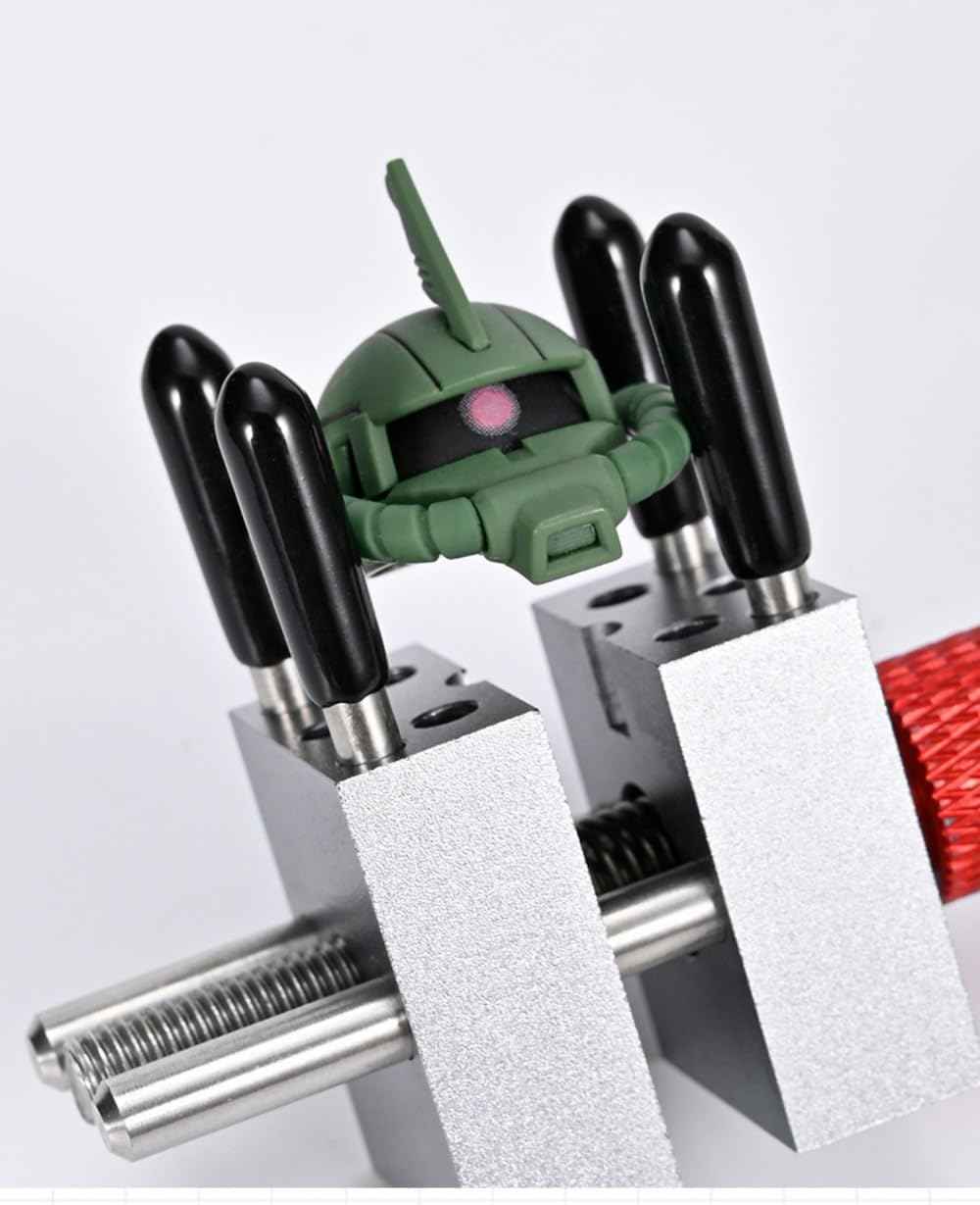 Model Metal Handy Mini Vise Vice Grip Width 0.78inch - 1.18inch Ajustable Red - TTpen