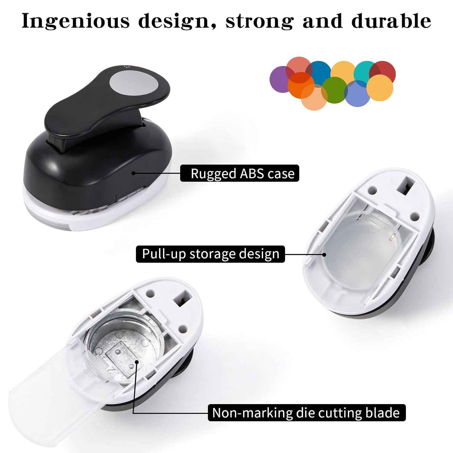 2 Inch Craft Hole Paper Punch Shape Circle for Cardstock,Scrapbooks - TTpen