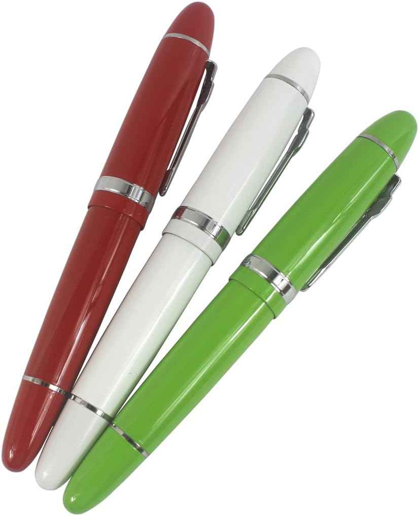 3PCS Jinhao 159 Big Barrel Rollerball Pens in 3 Colors Pen Set - TTpen