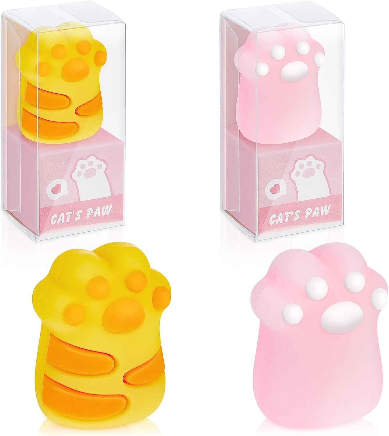 4Pcs Cute Cat Paw Kawaii Manual Pencils Sharpeners - TTpen
