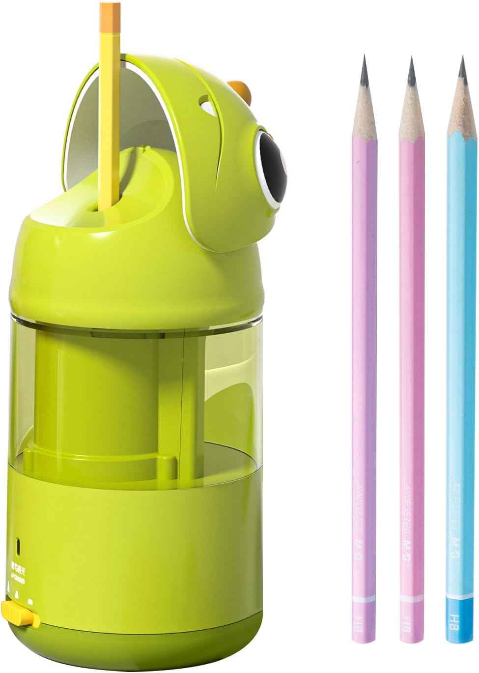 M&G Electric Pencil Sharpeners for Kids Green Dinosaur - TTpen