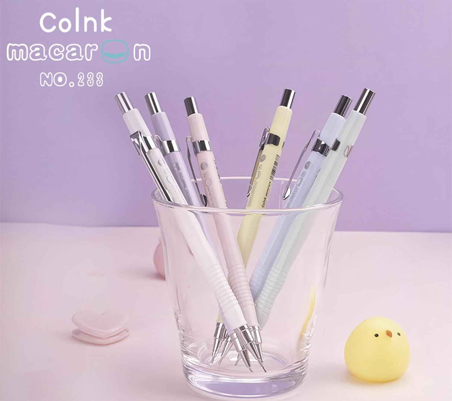 COLNK 6pcs Pastel Art Mechanical Pencil Set 0.5mm - TTpen